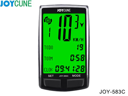 touchscreen wireless impermeabile con retroilluminazione LCD adatto per escursioni e altre attività allaperto ARCELI Contachilometri per bicicletta SD-576C portatile resistente